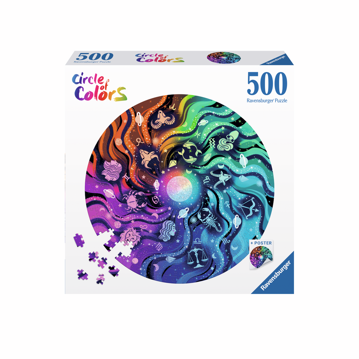 Circle of Colors - Astrology - Casse-tête de 500 pièces