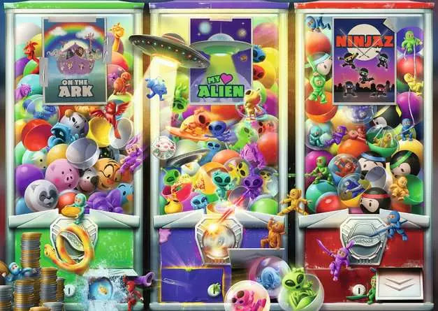 Animals, Aliens & Ninjas - Casse-tête de 1000 pièces