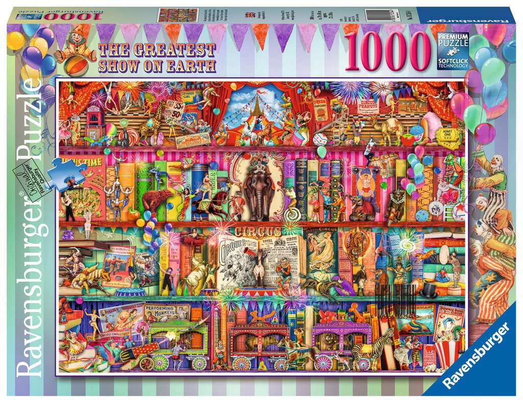 The Greatest Show on Earth 1000-Piece Puzzle Old