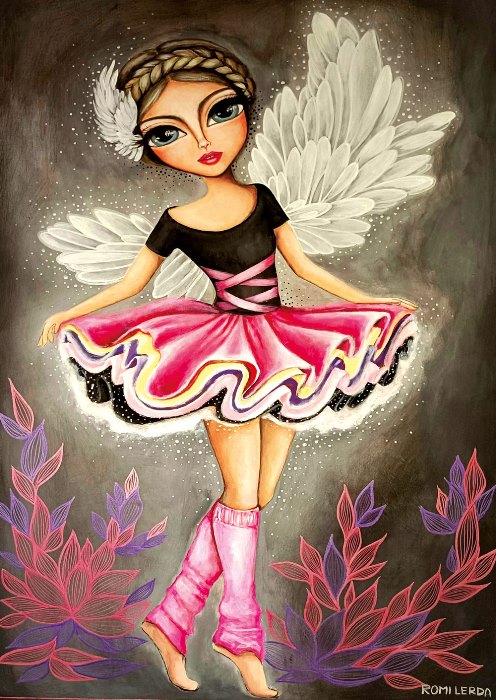 The Ballerina – Romi Lerda - Casse-tête de 1000 pièces