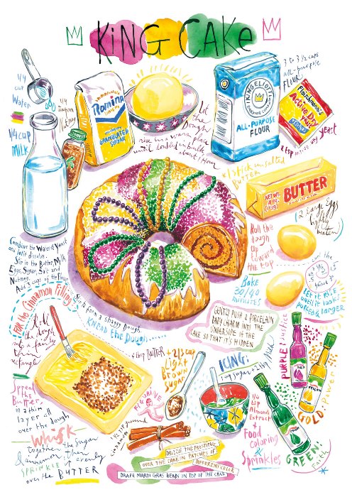 King Cake - Casse-tête de 1000 pièces