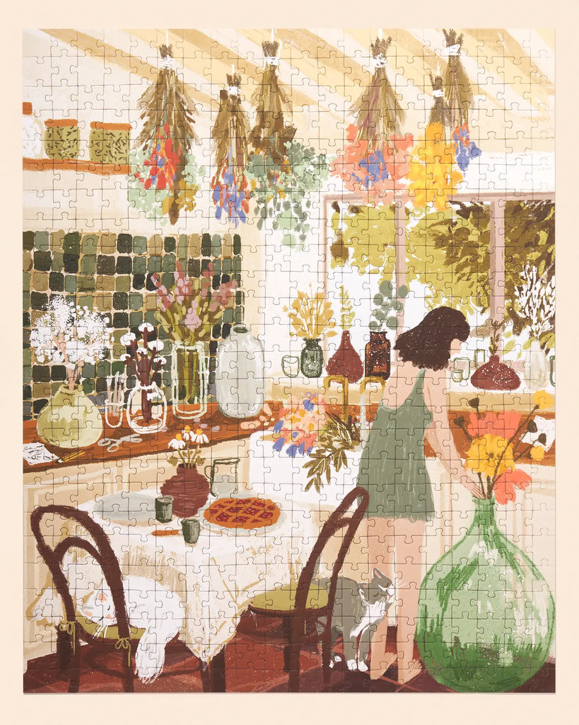 Home Flowering 500-Piece Puzzle