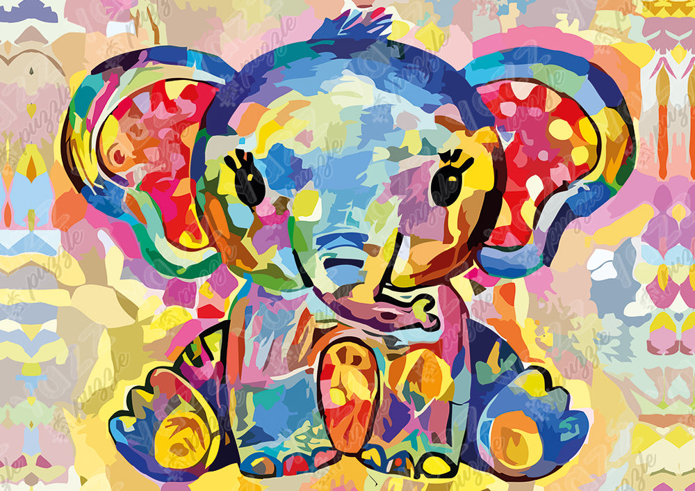 Baby Elephant - Casse-tête de 1000 pièces