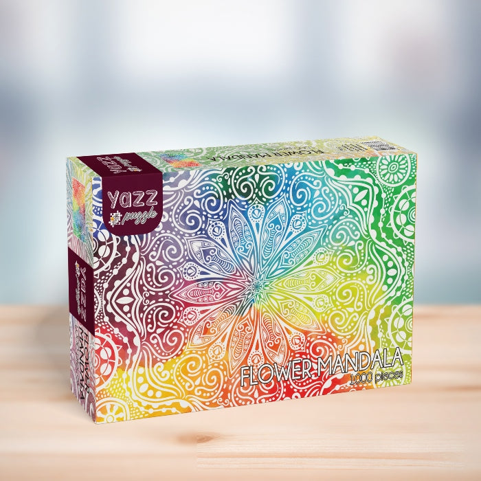 Flower Mandala - Casse-tête de 1000 pièces