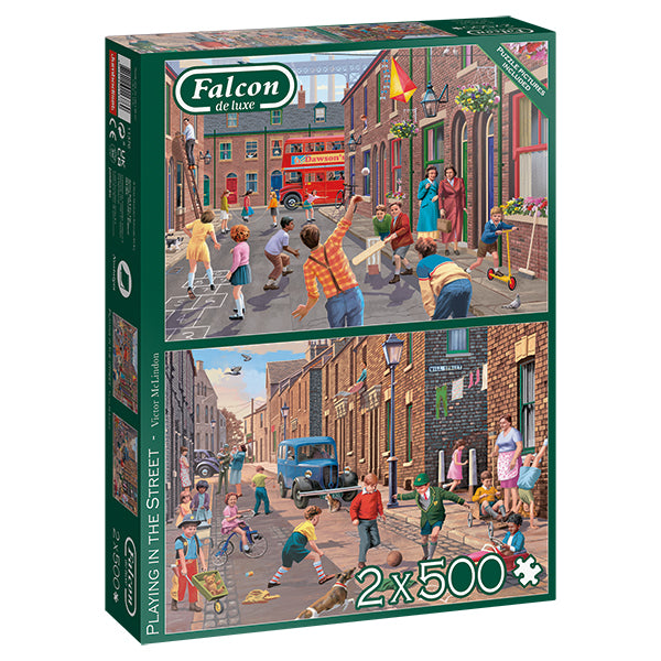 Playing in the Streets 2 x 500-Piece Puzzle