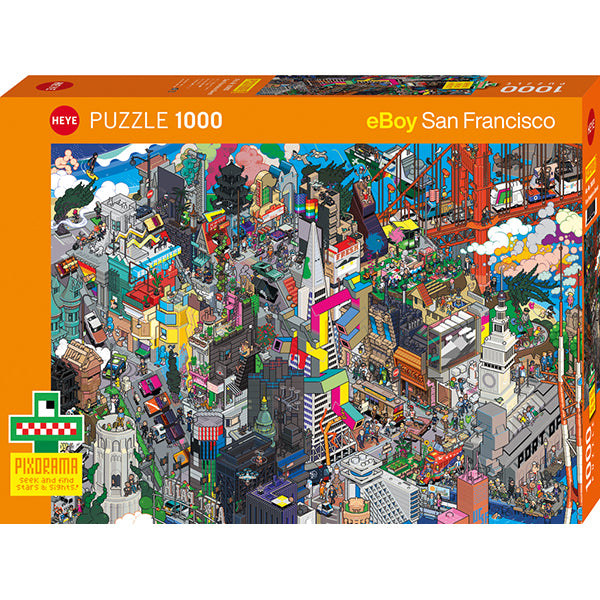 San Francisco Quest, Pixorama - Casse-tête de 1000 pièces