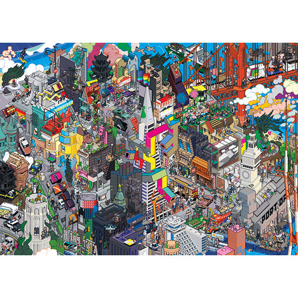 San Francisco Quest, Pixorama - Casse-tête de 1000 pièces