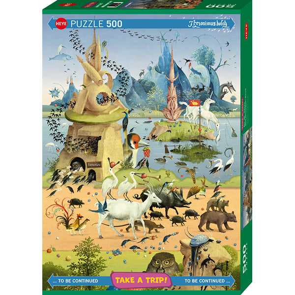 Take a Trip!, With Hieronymus Bosch 500-Piece Puzzle