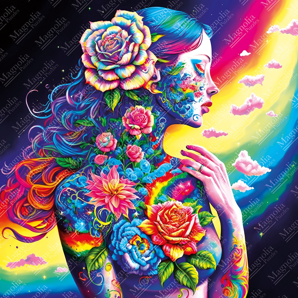 Flower Goddess - Casse-tête de 1023 pièces