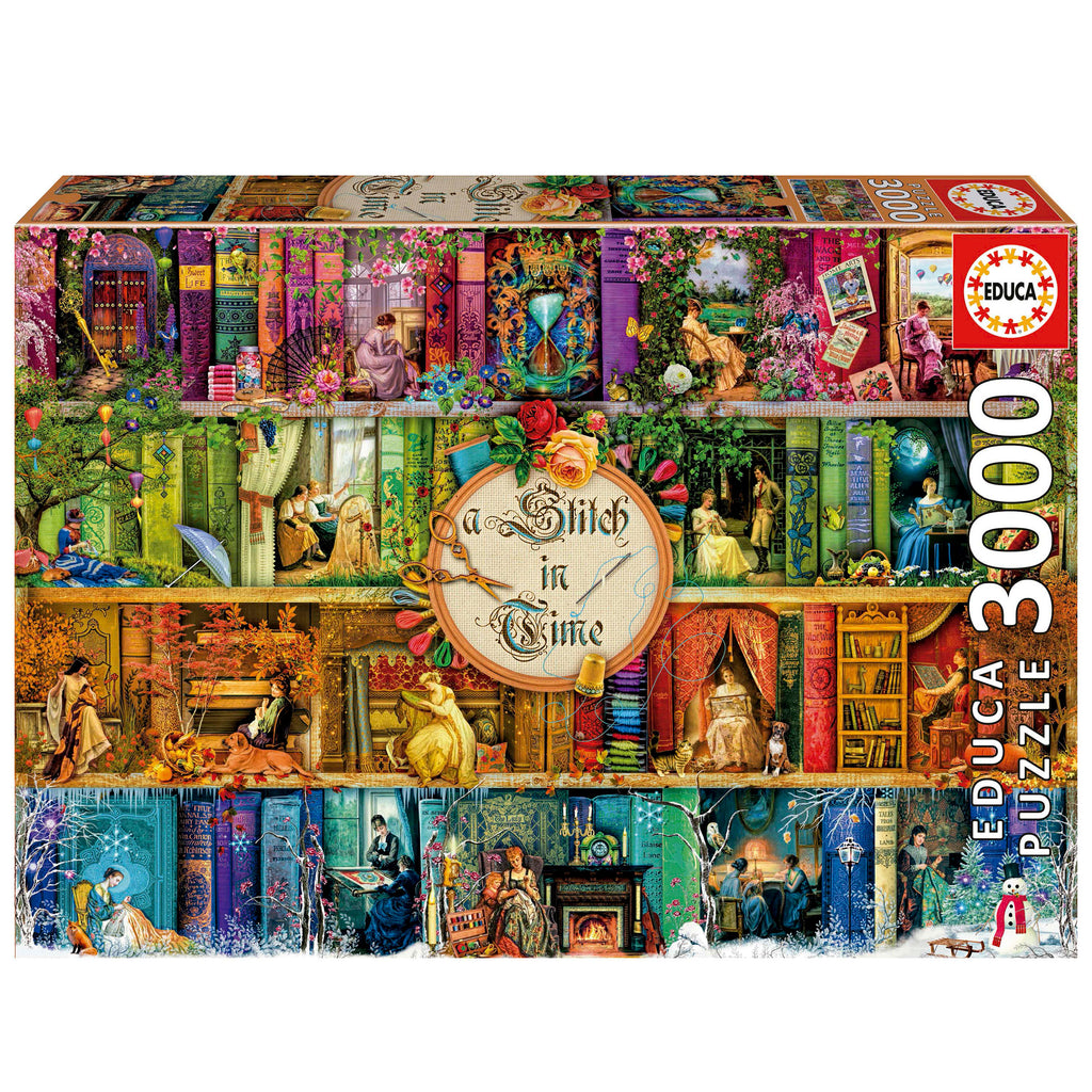 A Stitch In Time 3000-Piece Puzzle