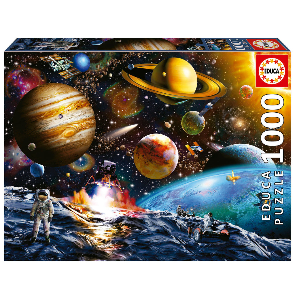 Asteroid Mission 1000-Piece Puzzle