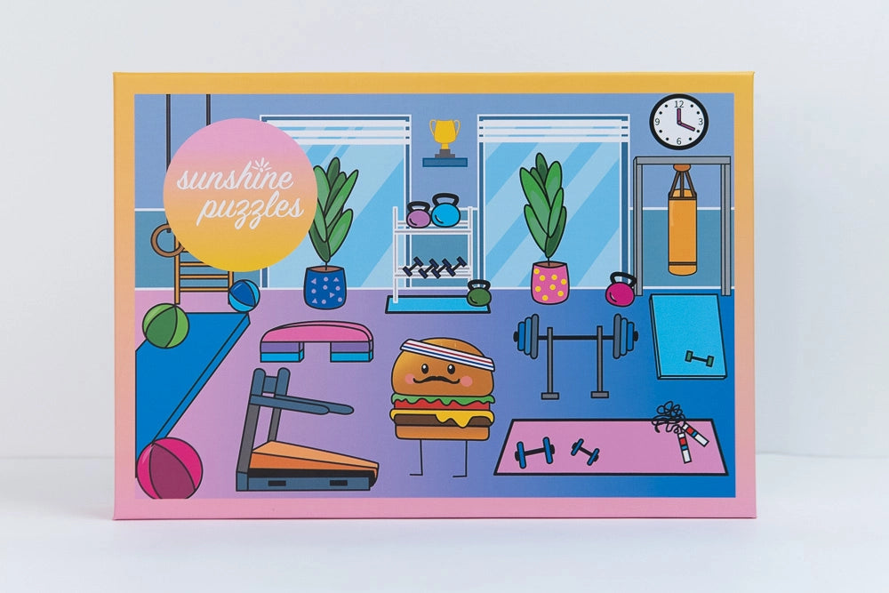 Mr. Burger - At the Gym - Casse-tête de 1000 pièces