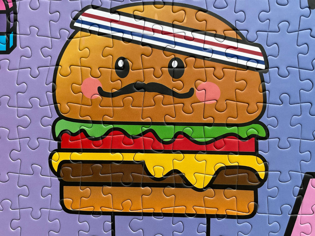 Mr. Burger - At the Gym 1000-Piece Puzzle