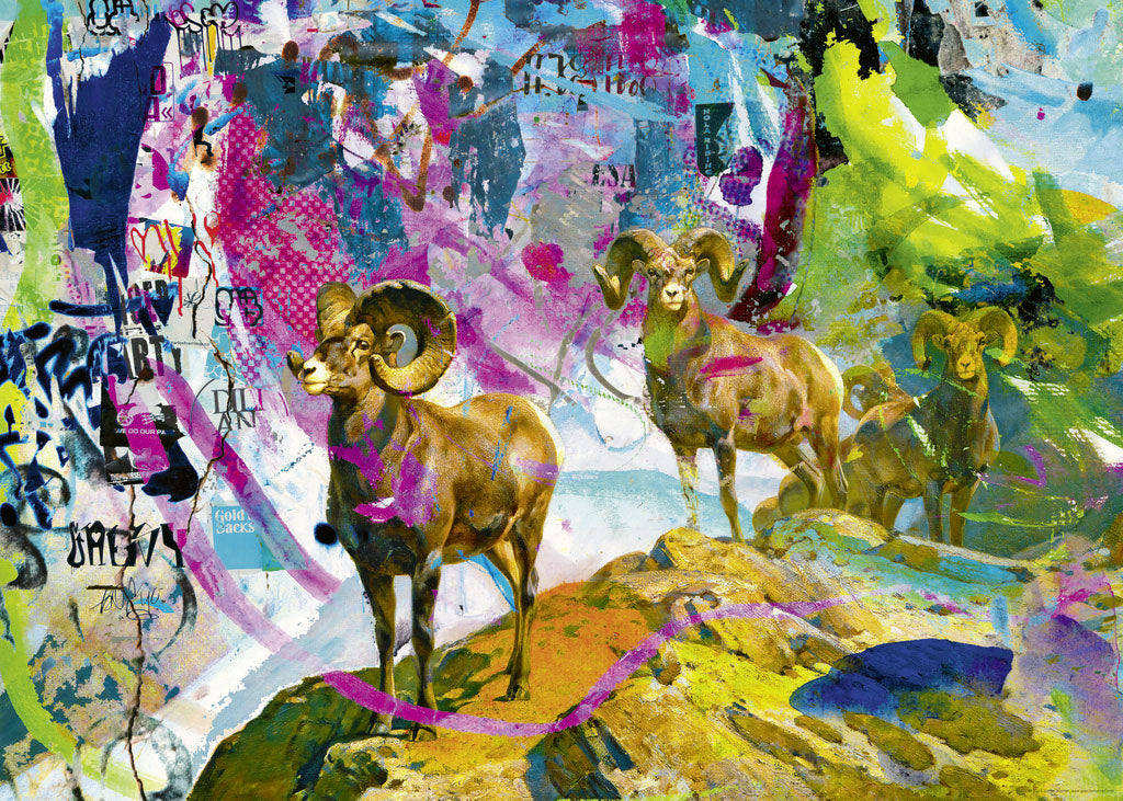 Big Horns - Casse-tête de 1000 pièces