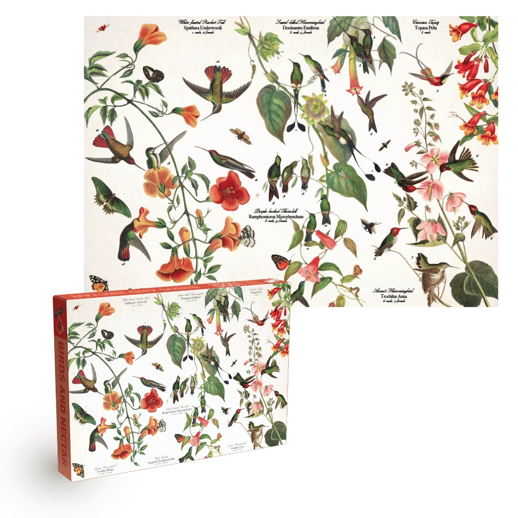 Birds and Nectar 1000-Piece Puzzle