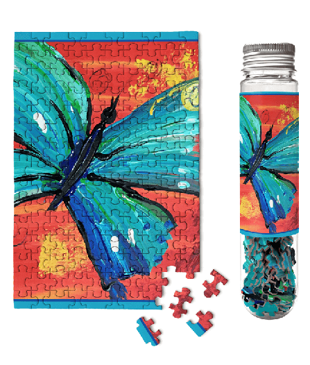 Yellow Butterfly - Casse-tête de 150 pièces