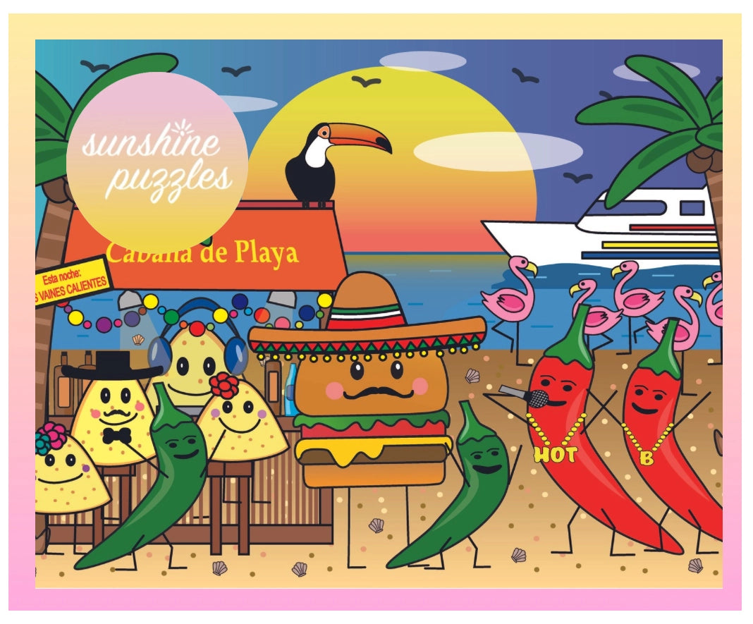 Cabana de Playa - Mr. Burger - Casse-tête de 1000 pièces