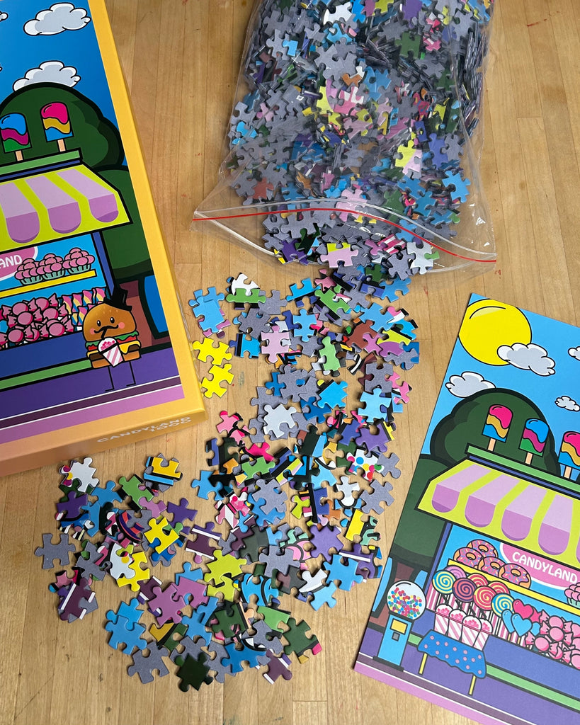 Mr. Burger - Candyland 1000-Piece Puzzle