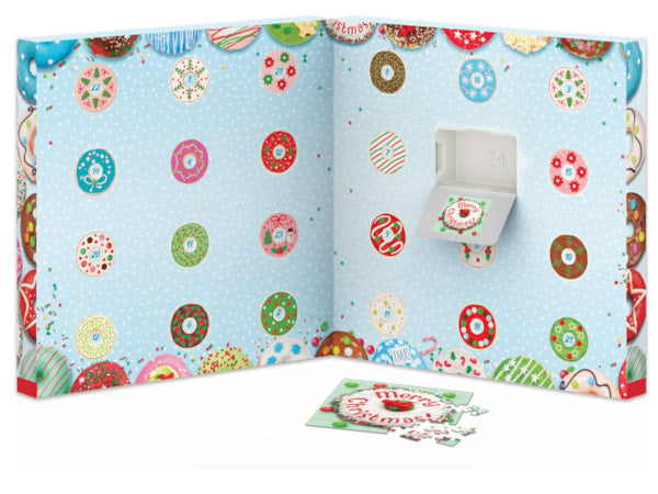 Advent Calendar - Christmas Donuts 24 x 50-Piece Puzzles