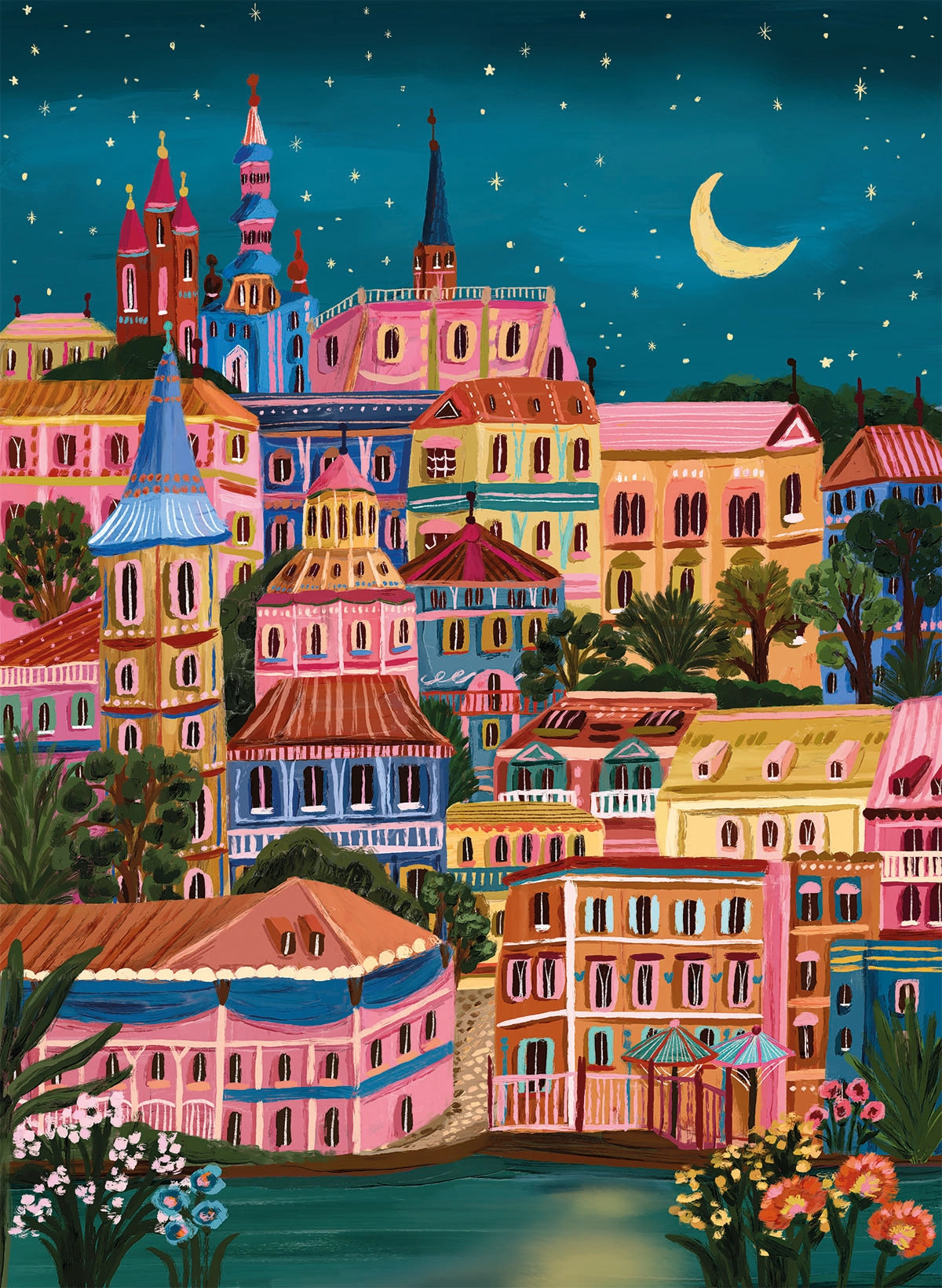 Evening in Prague - Casse-tête de 1000 pièces