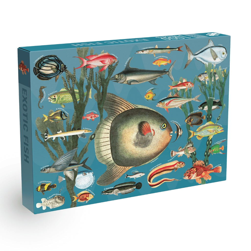 Exotic Fish 1000-Piece Puzzle