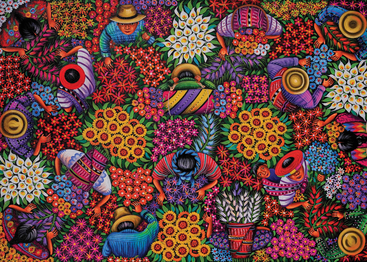 Flower Harvest - Casse-tête de 500 pièces