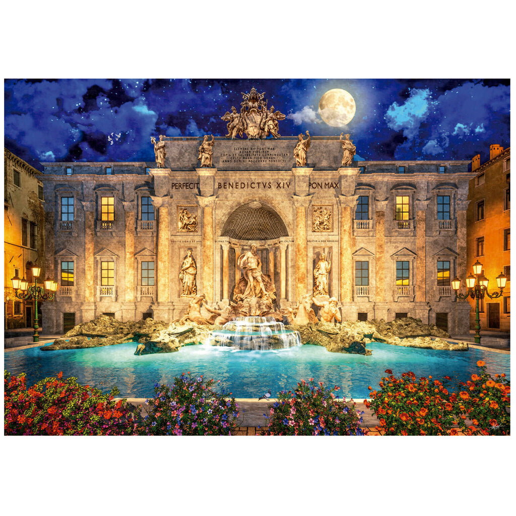 Fontana Di Trevi, Rome 1000-Piece Puzzle