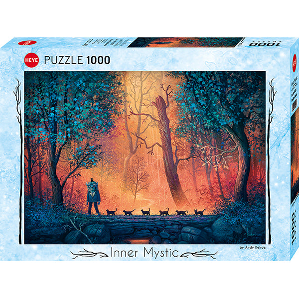 Inner Mystic, Woodland March 1000-Piece Puzzle