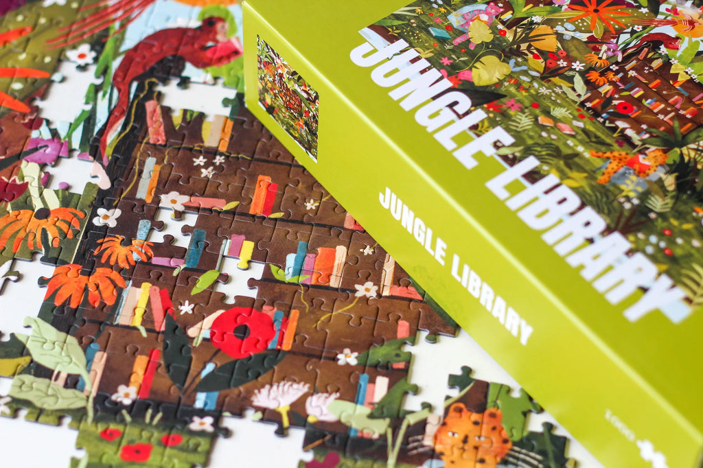 Jungle Library 1000-Piece Puzzle