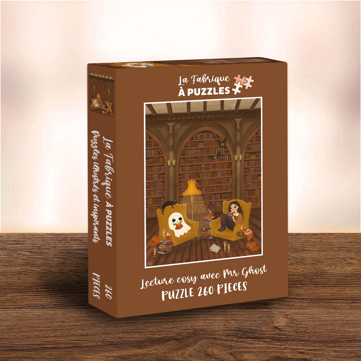 Lecture Cosy Avec Mr. Ghost - Casse-tête de 260 pièces