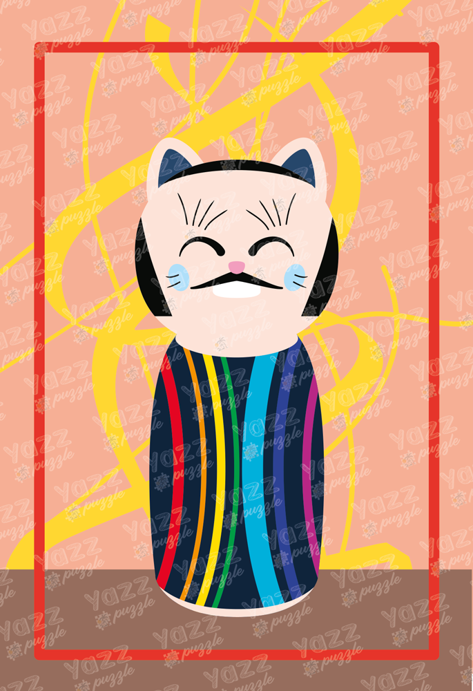 Maneki Kokeshi I - Casse-tête de 99 pièces