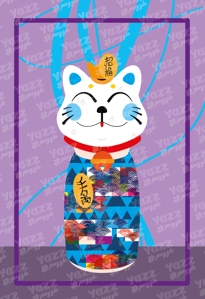 Maneki Kokeshi II - Casse-tête de 99 pièces