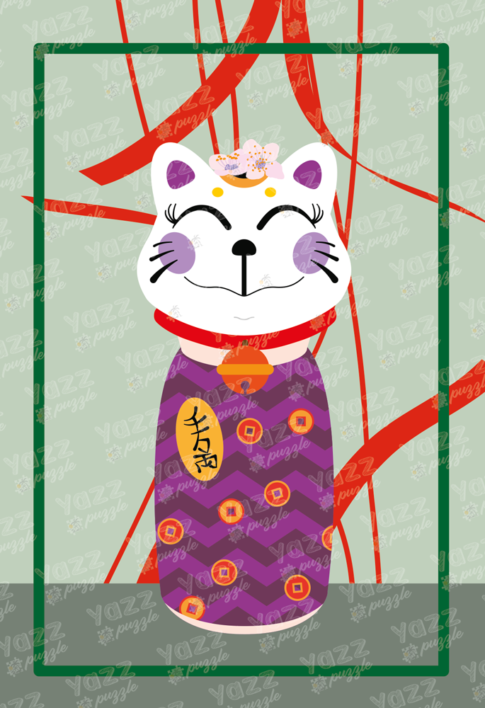 Maneki Kokeshi IV - Casse-tête de 99 pièces