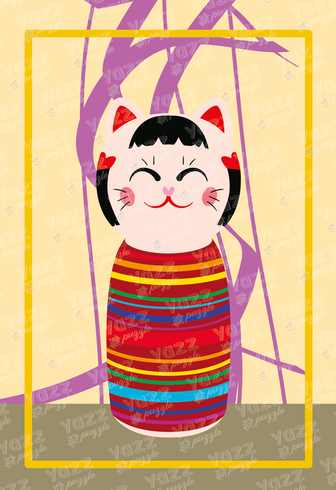 Maneki Kokeshi VII - Casse-tête de 99 pièces