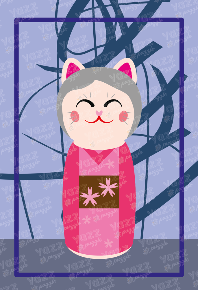 Maneki Kokeshi VIII - Casse-tête de 99 pièces