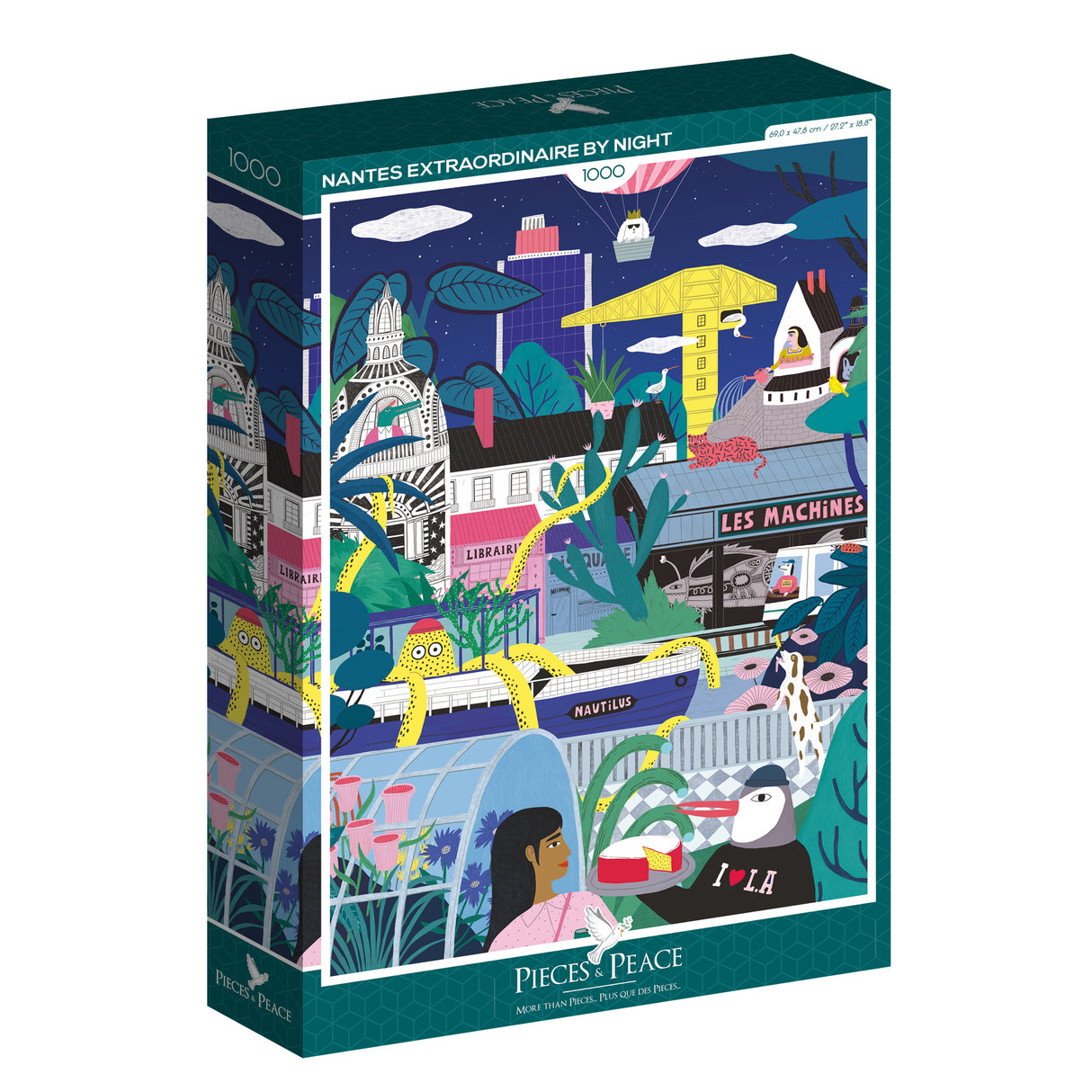 Nantes Extraordinaire - Casse-tête de 1000 pièces