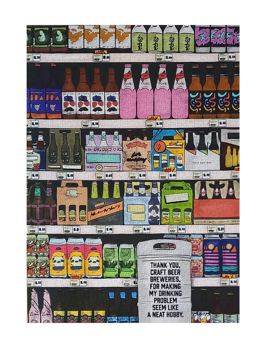 Thank You Craft Beer - Casse-tête de 1000 pièces