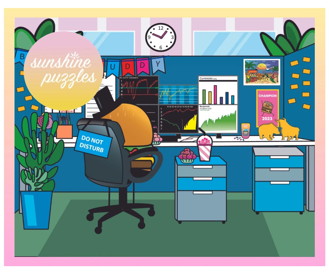 Mr. Burger - The Office - Casse-tête de 1000 pièces