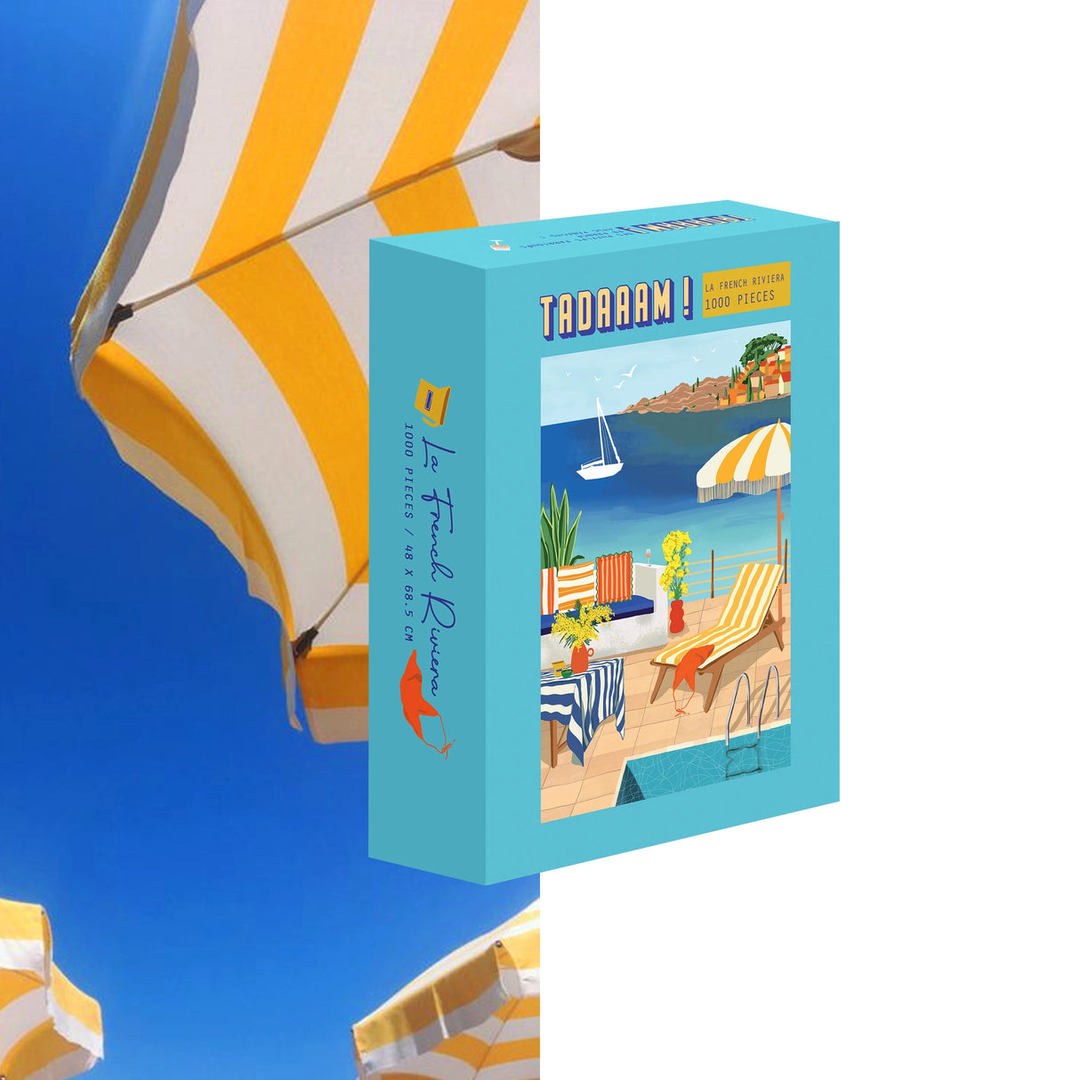 The French Riviera - Casse-tête de 1000 pièces