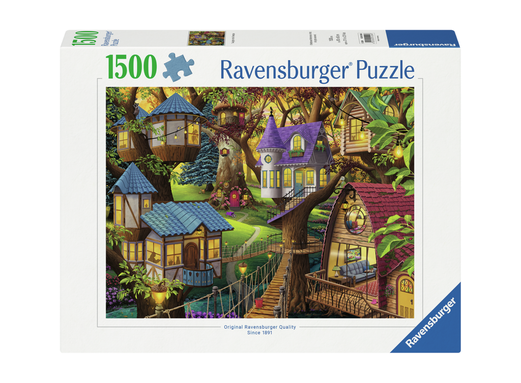 Twilight in the Treetops 1500-Piece Puzzle