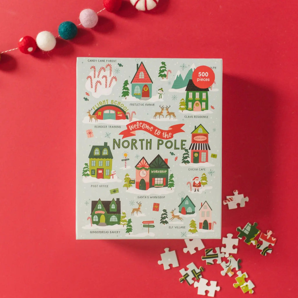 Welcome to the North Pole 500-Piece Puzzle