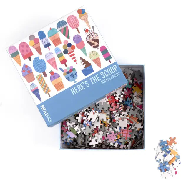 Here's The Scoop 500-Piece Puzzle
