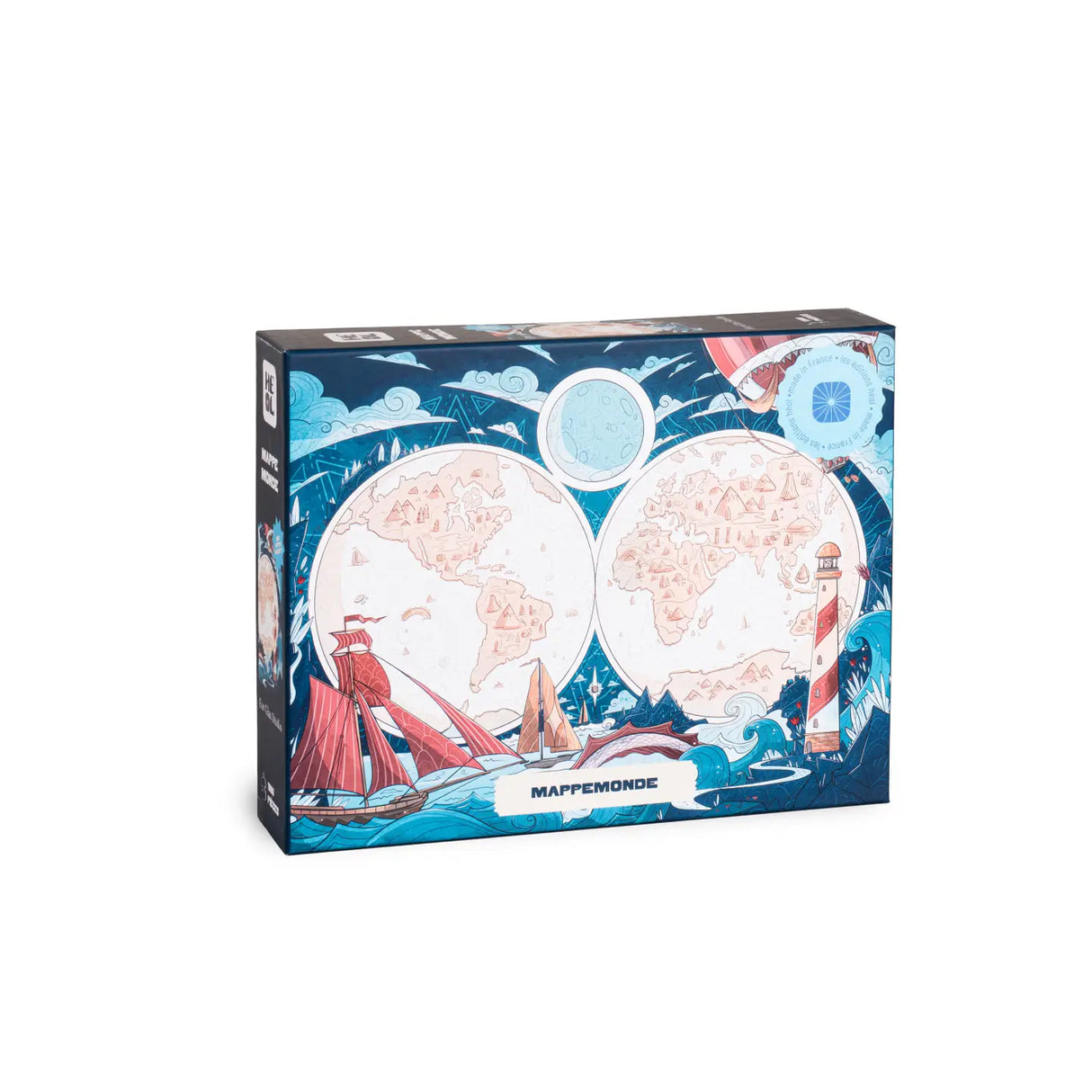Mappemonde - Casse-tête de 1000 pièces