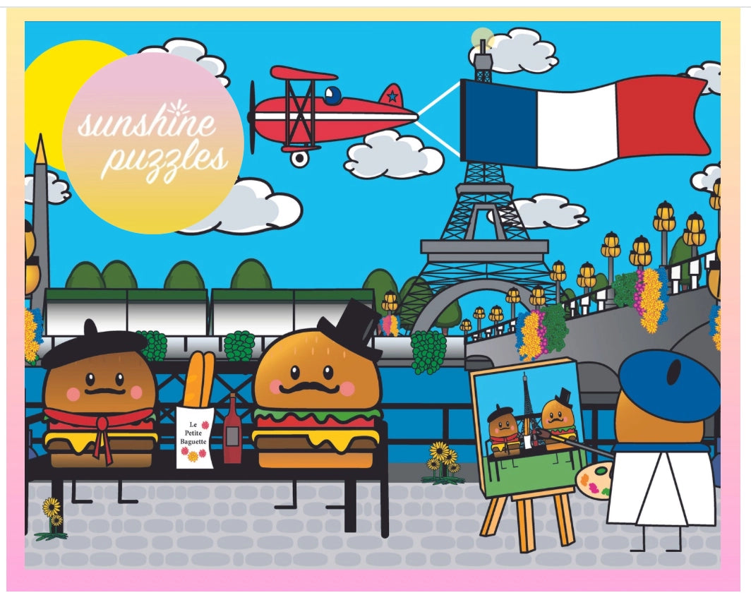 Mr. Burger - Paris - Casse-tête de 1000 pièces