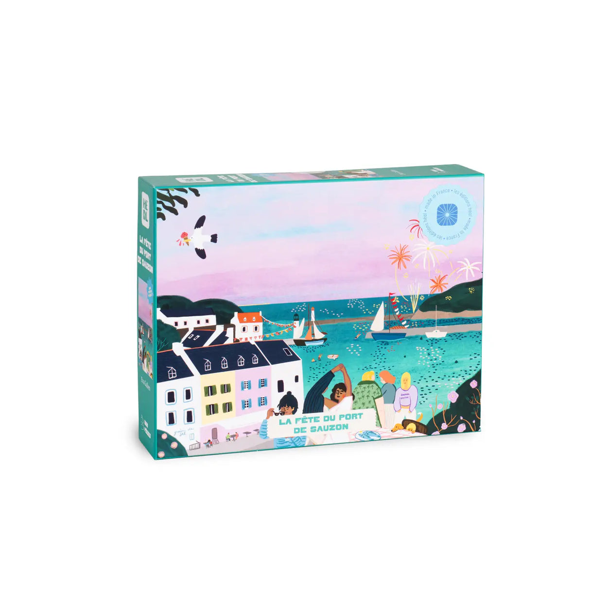 La fête du port de Sauzon - Casse-tête de 1000 pièces