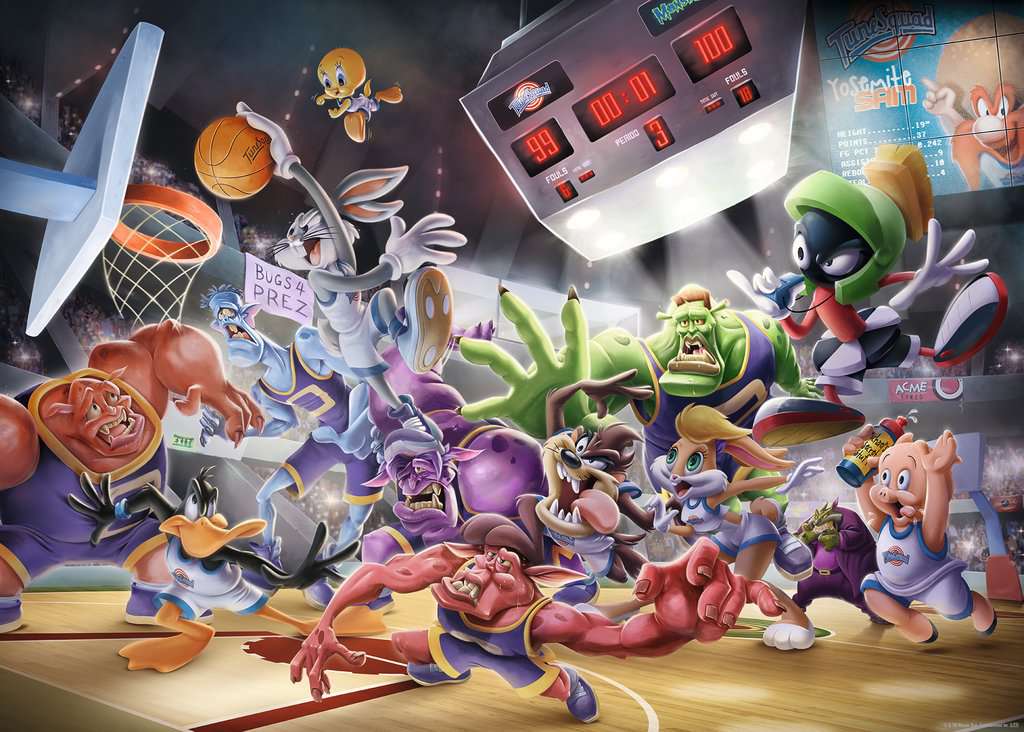 Space Jam Smash Final - Casse-tête de 1000 pièces