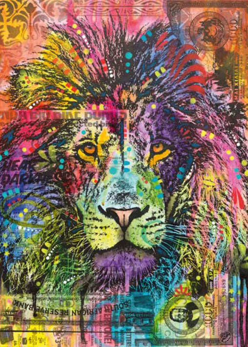 Le coeur du lion - Casse-tête de 2000 pièces