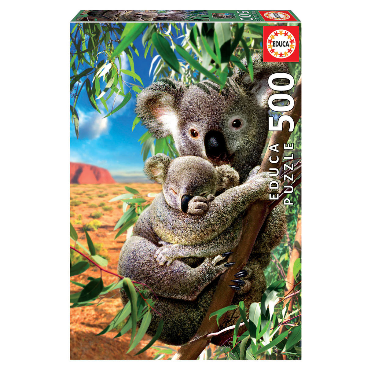 Maman koala & son bébé - Casse-tête de 500 pièces