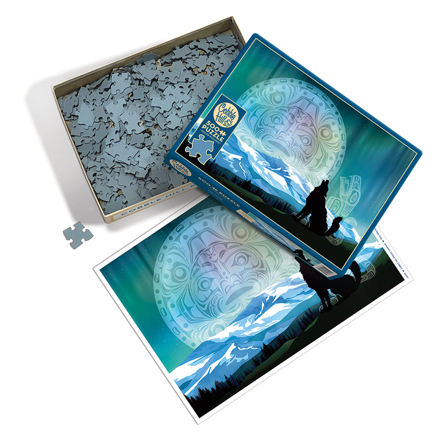 Two Wolves - Casse-tête de 500 pièces