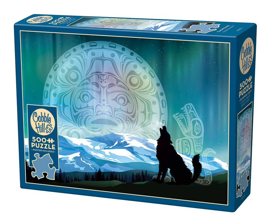 Two Wolves - Casse-tête de 500 pièces